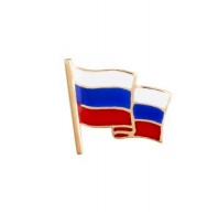 Брошь "Флаг" 